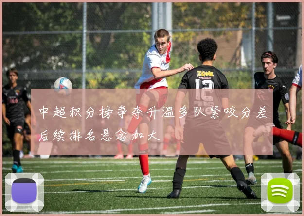 中超积分榜争夺升温多队紧咬分差后续排名悬念加大